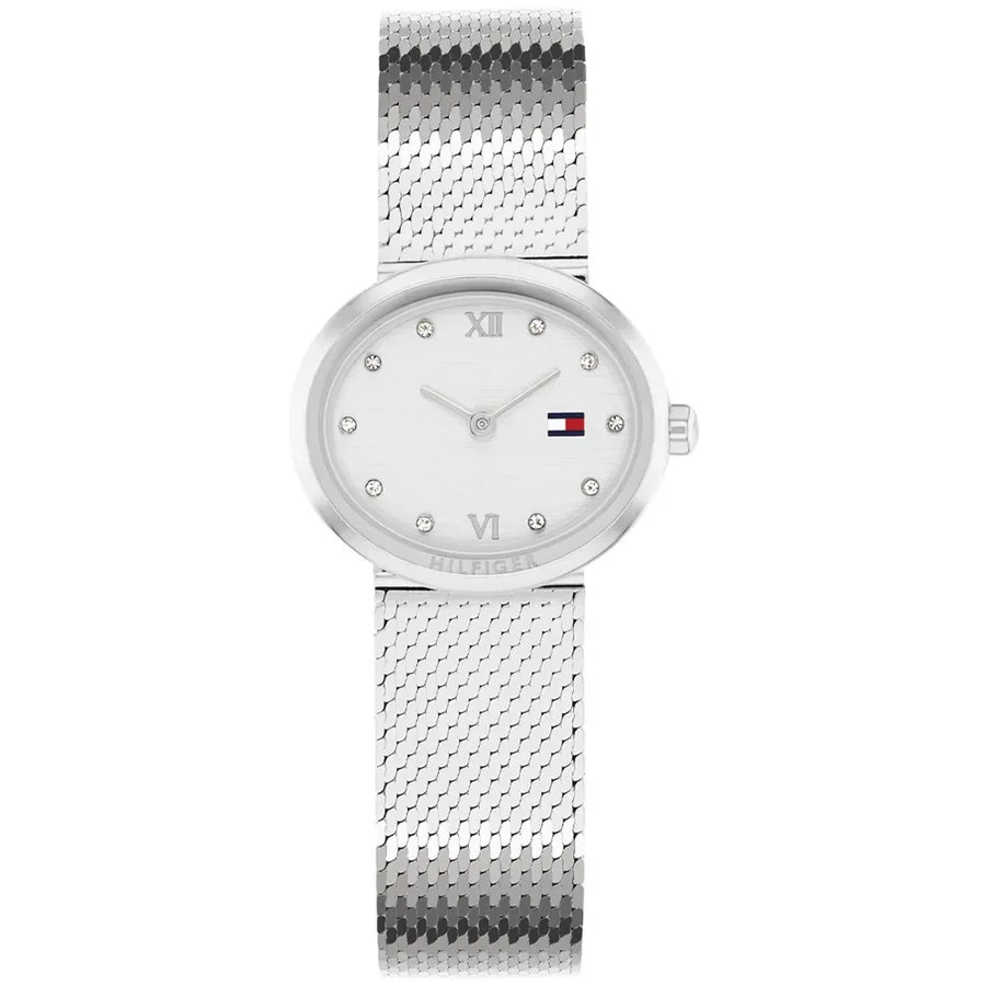 Tommy Hilfiger Moira 25mm Silver Dial, front view