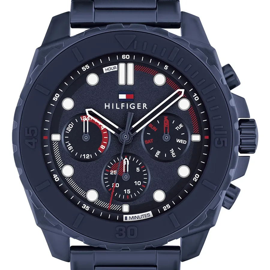 Tommy Hilfiger Morgan 48mm Blue Dial, view 2