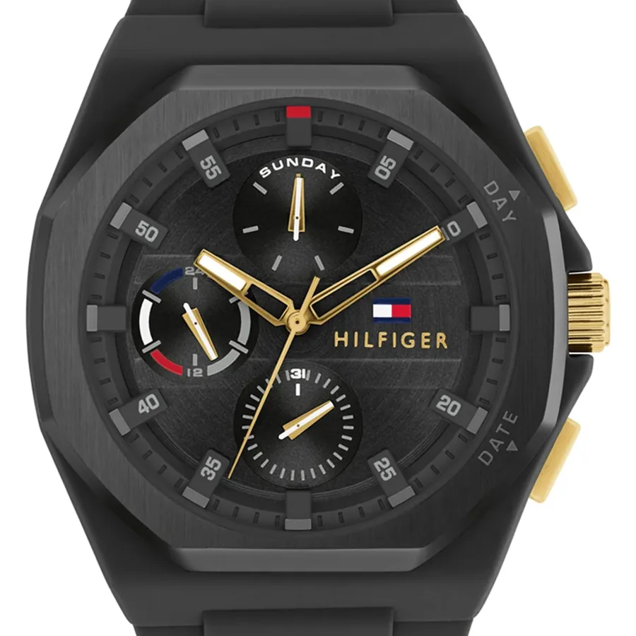 Tommy Hilfiger Neo 42mm Black Dial, view 2