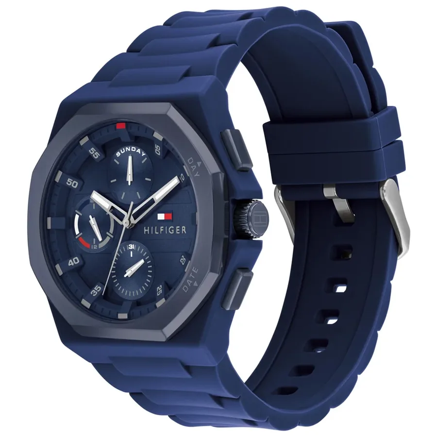 Tommy Hilfiger Neo 42mm Blue Dial, view 3