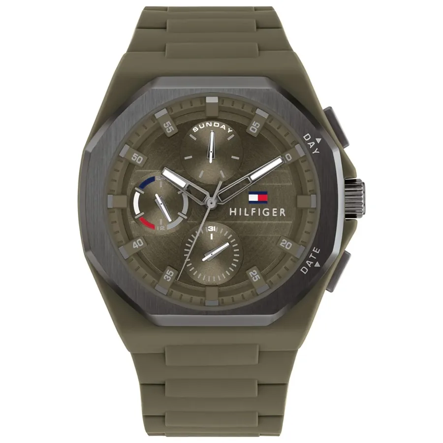 Tommy Hilfiger Neo 42mm Green Dial, front view
