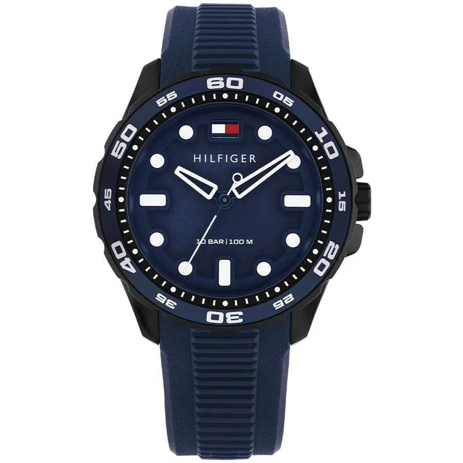 Tommy Hilfiger Regatta 42mm Blue Dial, front view