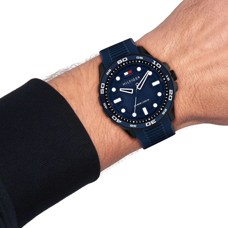Tommy Hilfiger Regatta 42mm Blue Dial, view 2