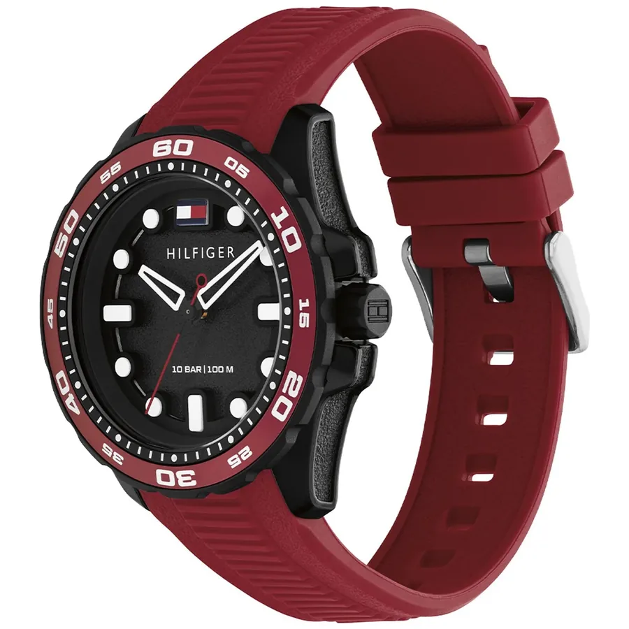 Tommy Hilfiger Regatta 42mm Red Dial, view 4