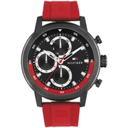 Black dial / Red