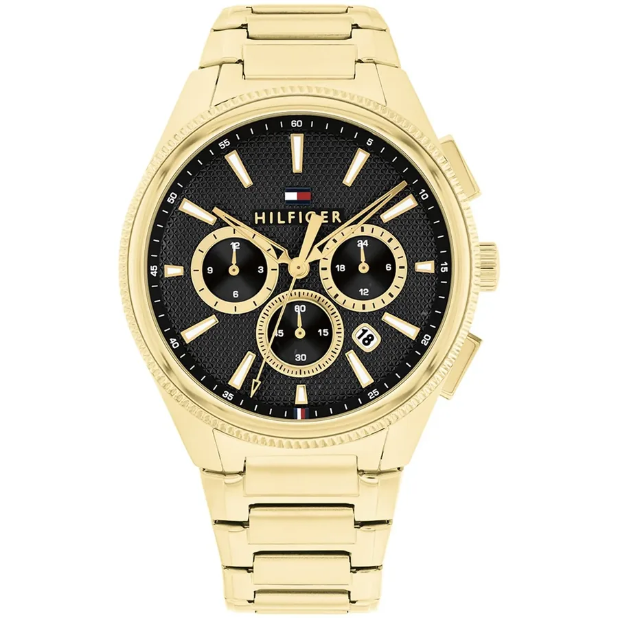 Tommy Hilfiger Sam 43mm Black Dial, Ref. 1792254, front view