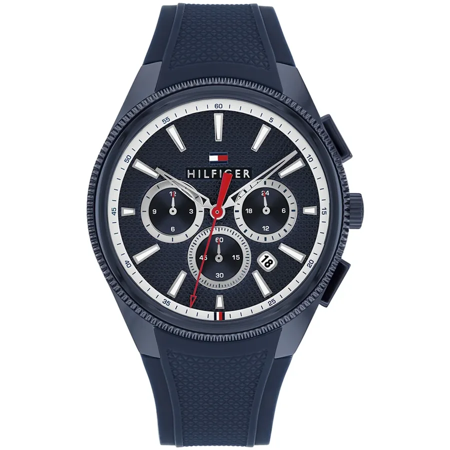 Tommy Hilfiger Sam 43mm Blue Dial, Ref. 1792252, front view