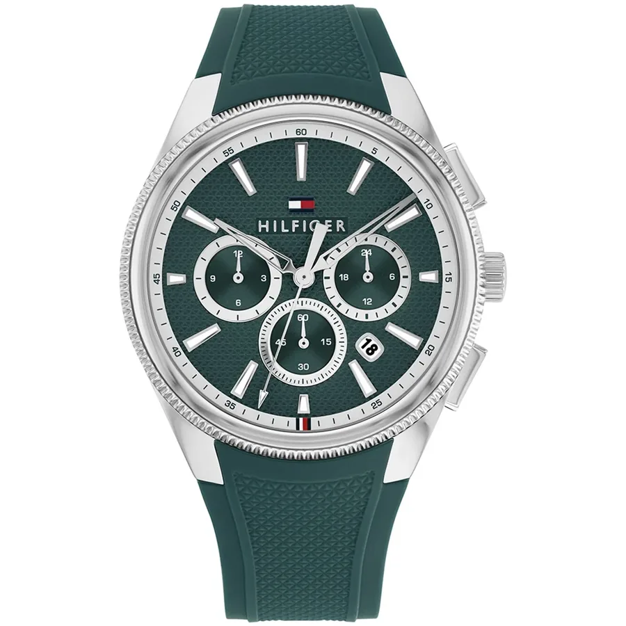 Tommy Hilfiger Sam 43mm Green Dial, front view