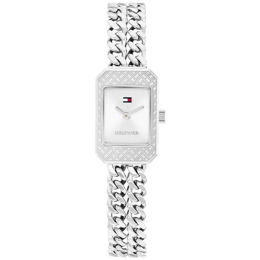 Tommy Hilfiger Sarah 16x24.5mm Silver Dial, front view