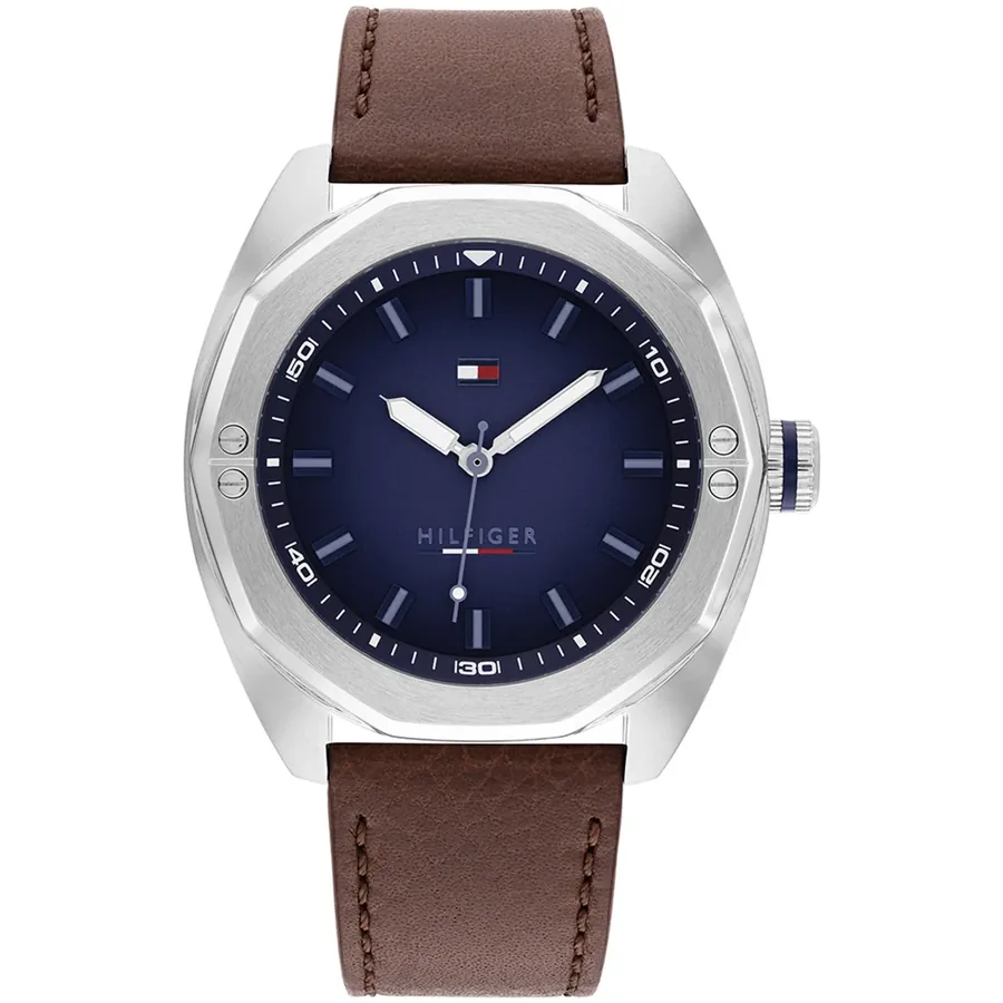 Tommy Hilfiger Shane 43mm Blue Dial, front view