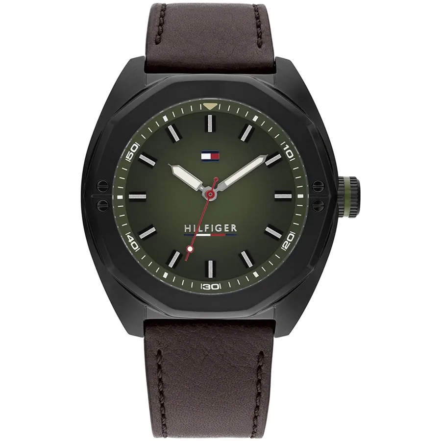 Tommy Hilfiger Shane 43mm Green Dial, front view