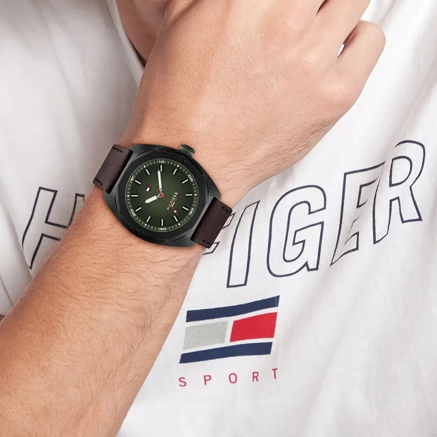 Tommy Hilfiger Shane 43mm Green Dial, view 2