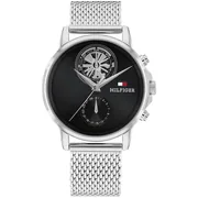 Black dial / Silver-tone