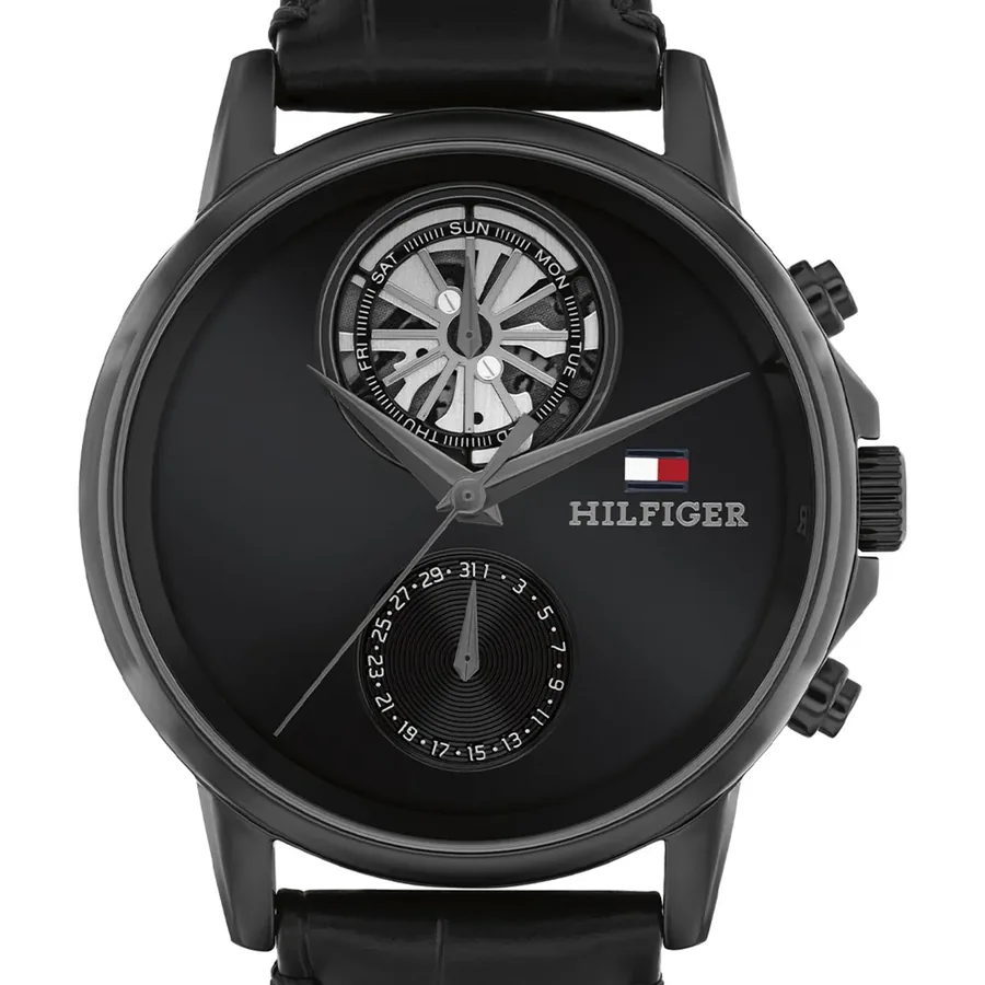 Tommy Hilfiger Stewart 40mm Black Dial, Ref. 1710748, view 3