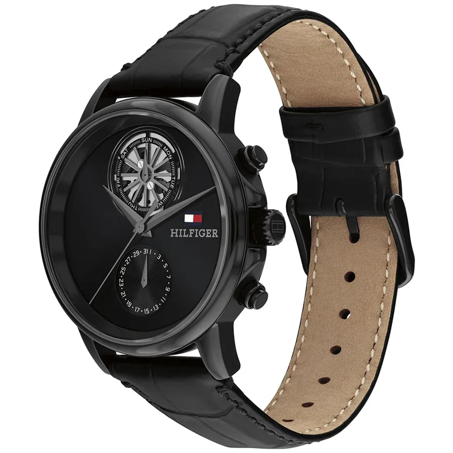 Tommy Hilfiger Stewart 40mm Black Dial, Ref. 1710748, view 4