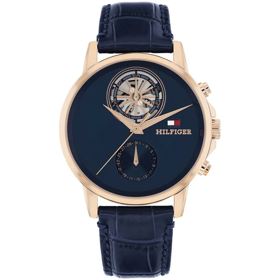 Tommy Hilfiger Stewart 40mm Blue Dial, Ref. 1710747, front view