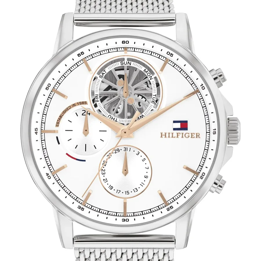 Tommy Hilfiger Stewart 40mm White Dial, view 2