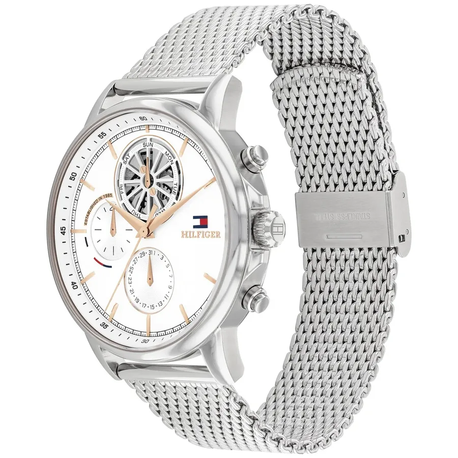 Tommy Hilfiger Stewart 40mm White Dial, view 3