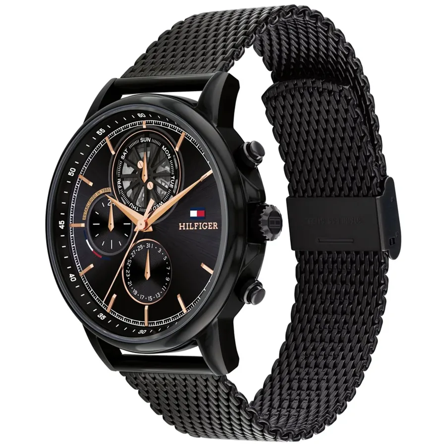 Tommy Hilfiger Stewart 44mm Black Dial, Ref. 1710610, view 3