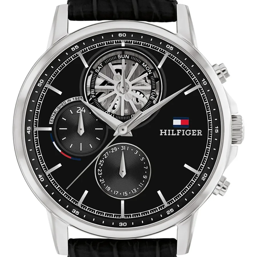 Tommy Hilfiger Stewart 44mm Black Dial, Ref. 1710605, view 2