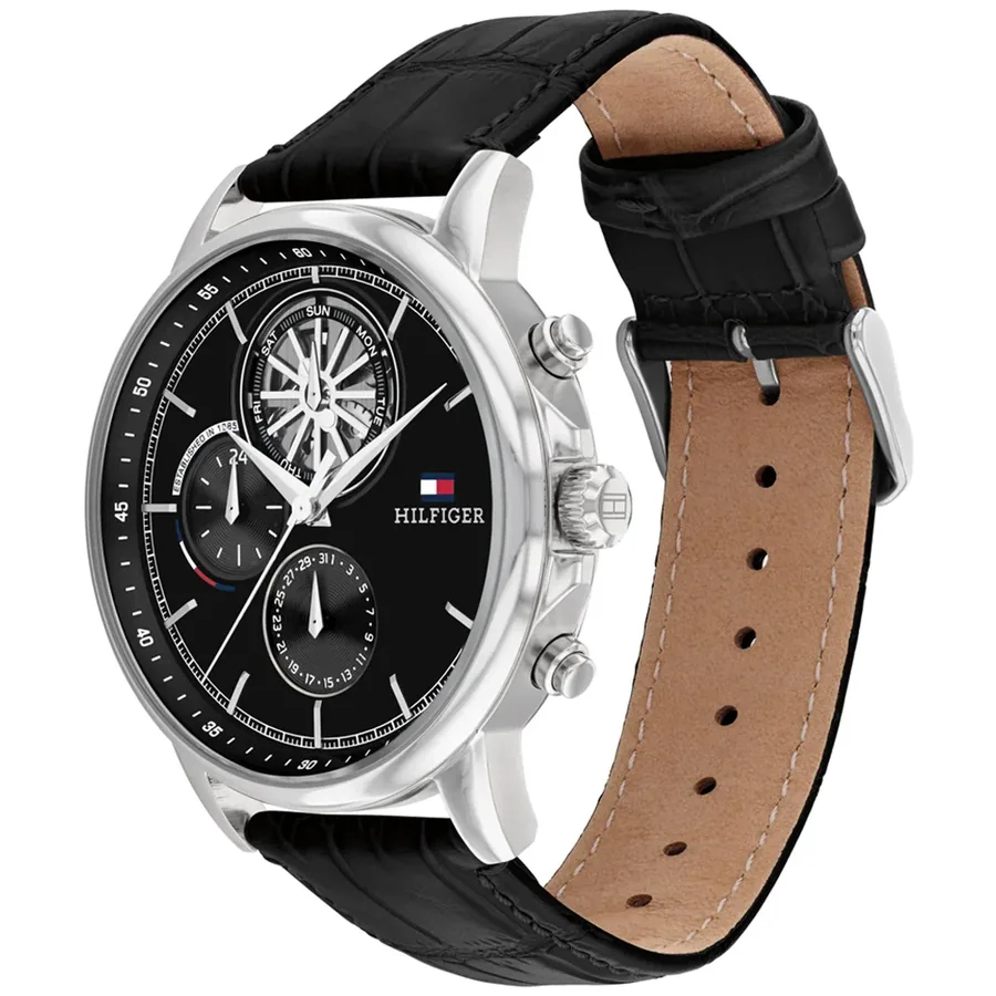Tommy Hilfiger Stewart 44mm Black Dial, Ref. 1710605, view 3