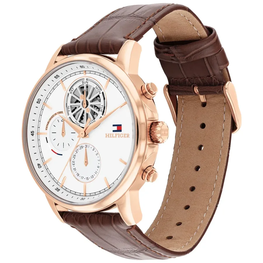 Tommy Hilfiger Stewart 44mm White Dial, view 3