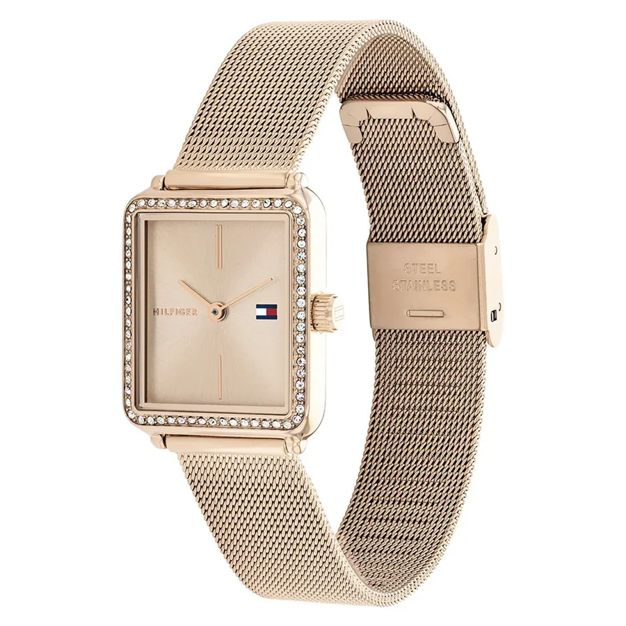 Tommy Hilfiger Tea 21.3x24.3mm Greyish Brown Dial, view 3