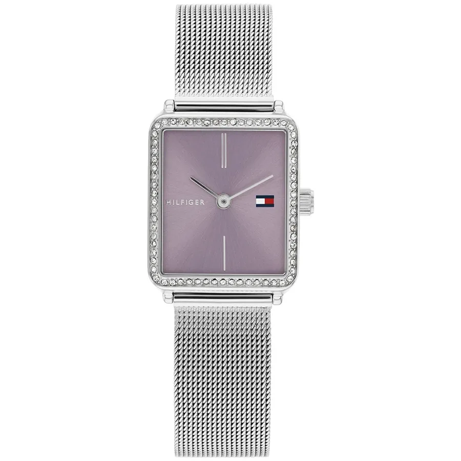 Tommy Hilfiger Tea 21.3x24.3mm Lilac Dial, front view