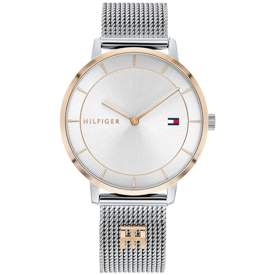 Tommy Hilfiger Tea 35mm Silver Dial, front view
