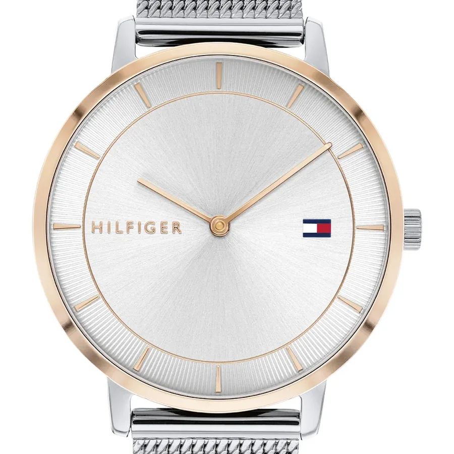 Tommy Hilfiger Tea 35mm Silver Dial, view 2
