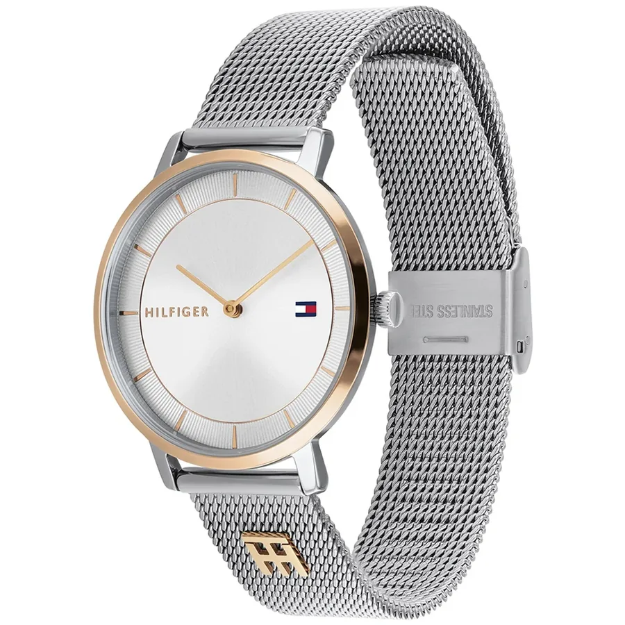 Tommy Hilfiger Tea 35mm Silver Dial, view 3