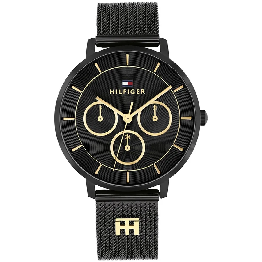 Tommy Hilfiger Tea 36mm Black Dial, front view