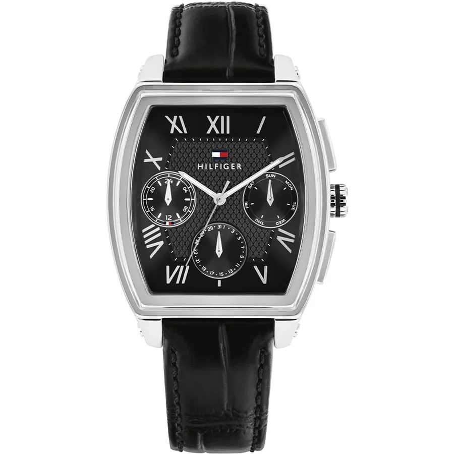 Tommy Hilfiger TH Oxford 36mm Black Dial, front view