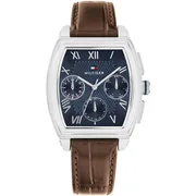Blue dial / Brown