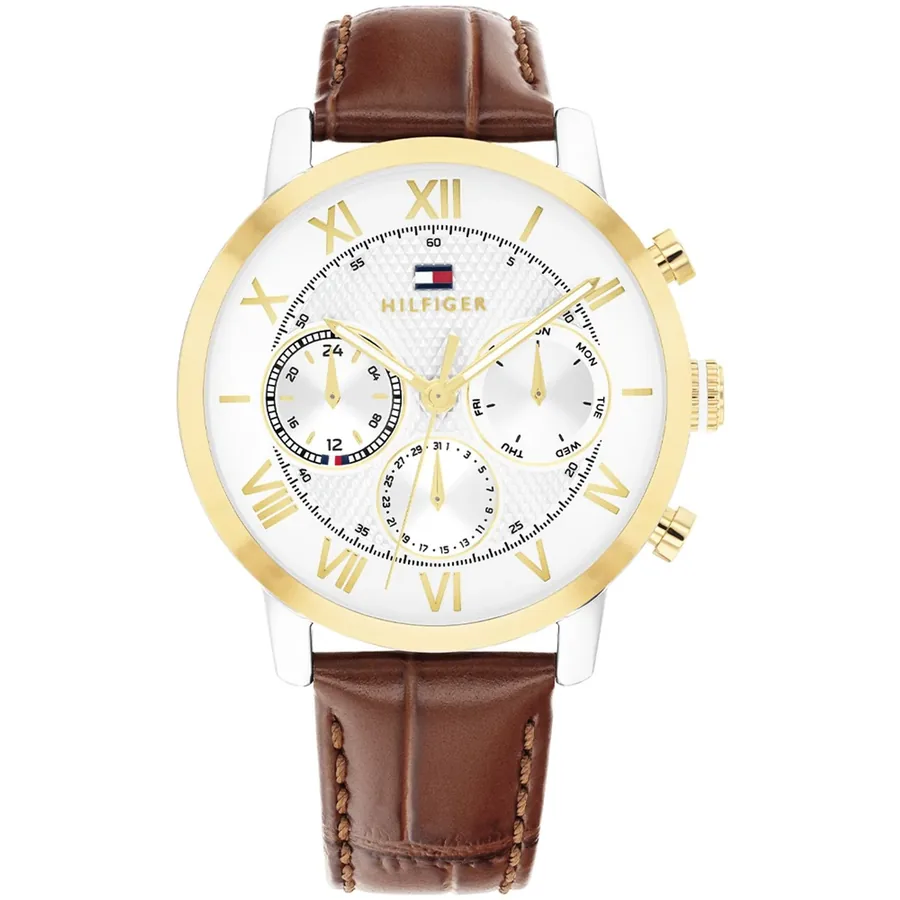 Tommy Hilfiger TH Oxford 42mm White Dial, front view