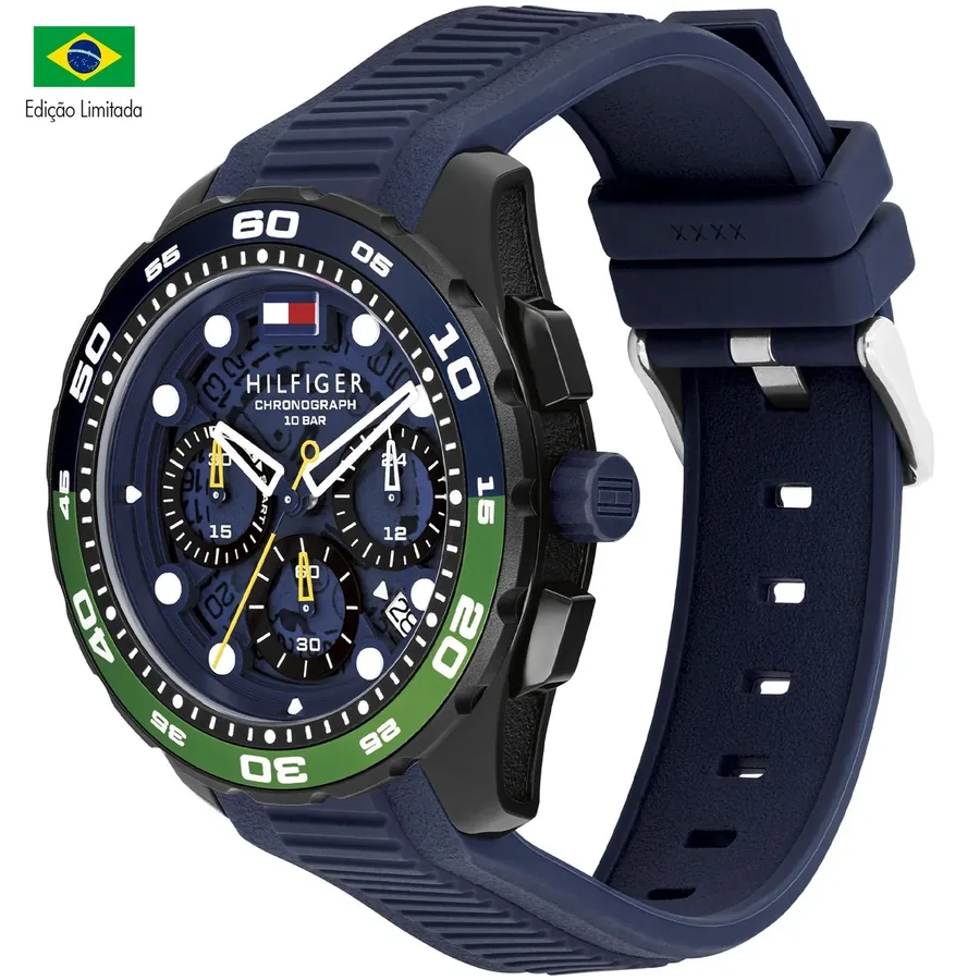 Tommy Hilfiger TH Regatta 44mm Blue Dial, view 3