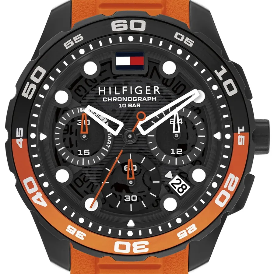 Tommy Hilfiger TH Regatta 44mm Chronograph Black Dial, view 2