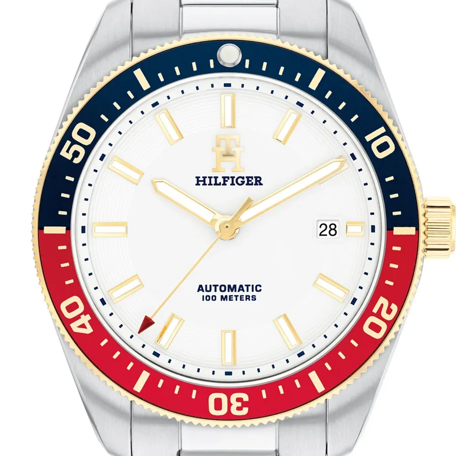 Tommy Hilfiger TH85 40mm Automatic White Dial, view 2