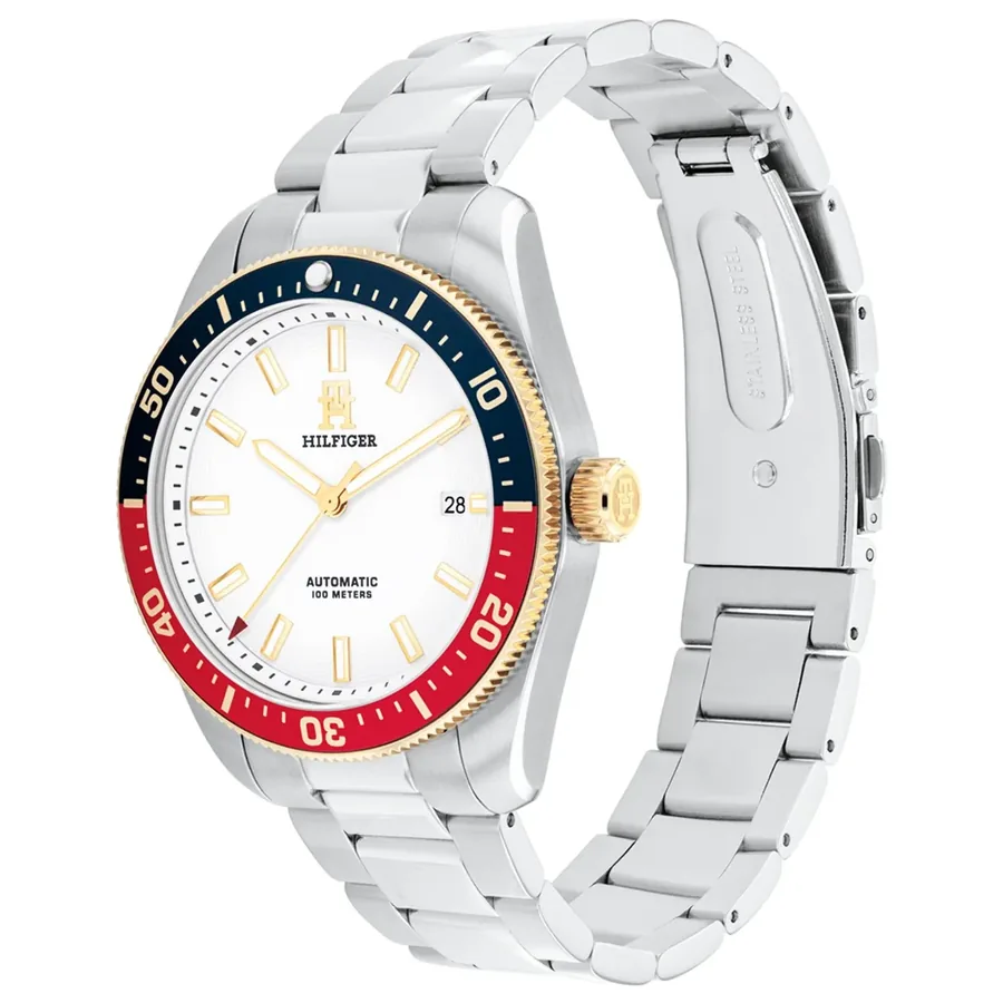 Tommy Hilfiger TH85 40mm Automatic White Dial, view 3