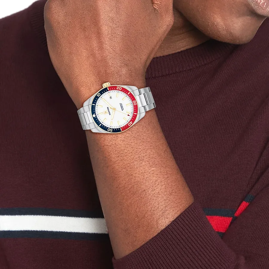 Tommy Hilfiger TH85 40mm Automatic White Dial, view 5