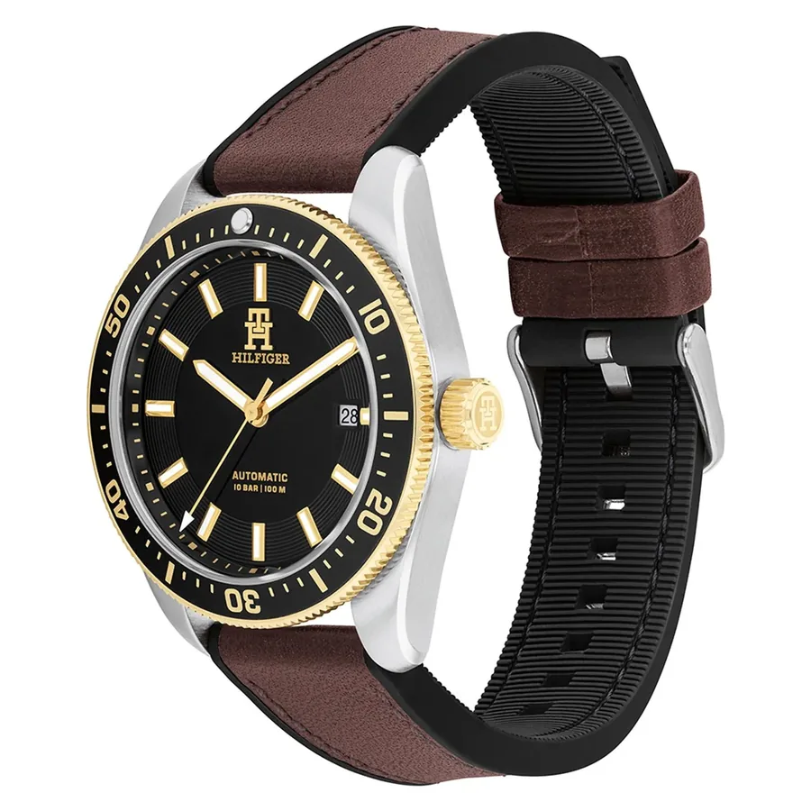 Tommy Hilfiger TH85 Automatic 40mm Black Dial, view 3