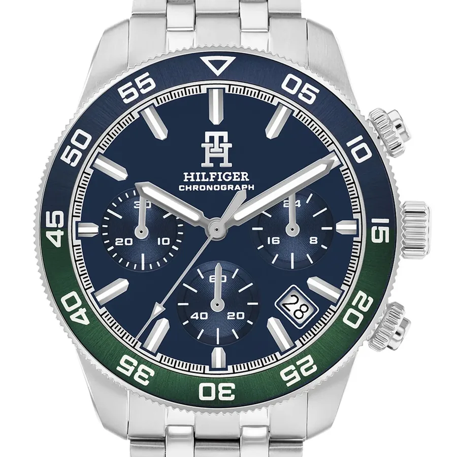 Tommy Hilfiger TH85 Chrono 41mm Blue Dial, view 2