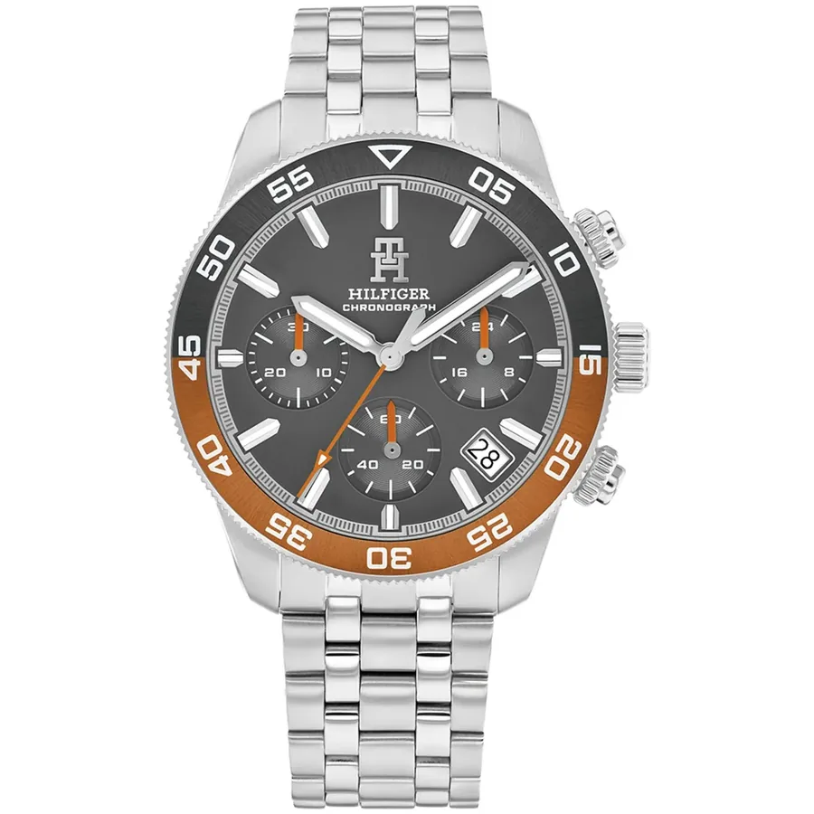 Tommy Hilfiger TH85 Chrono 41mm Grey Dial, front view