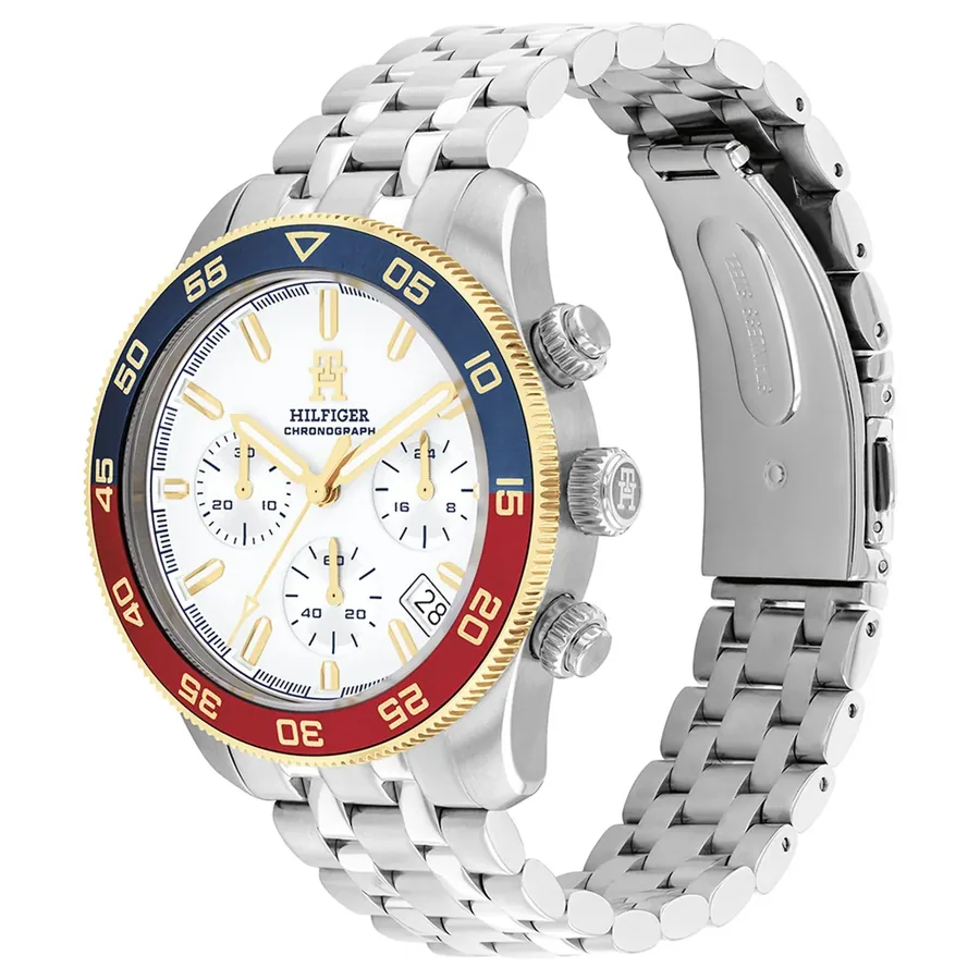 Tommy Hilfiger TH85 Chrono 41mm White Dial, view 3