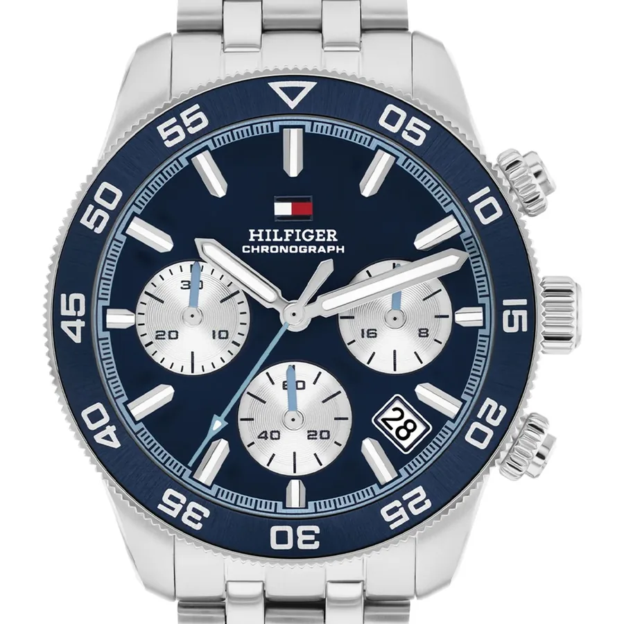 Tommy Hilfiger TH85 Chronograph 41mm Blue Dial, view 3
