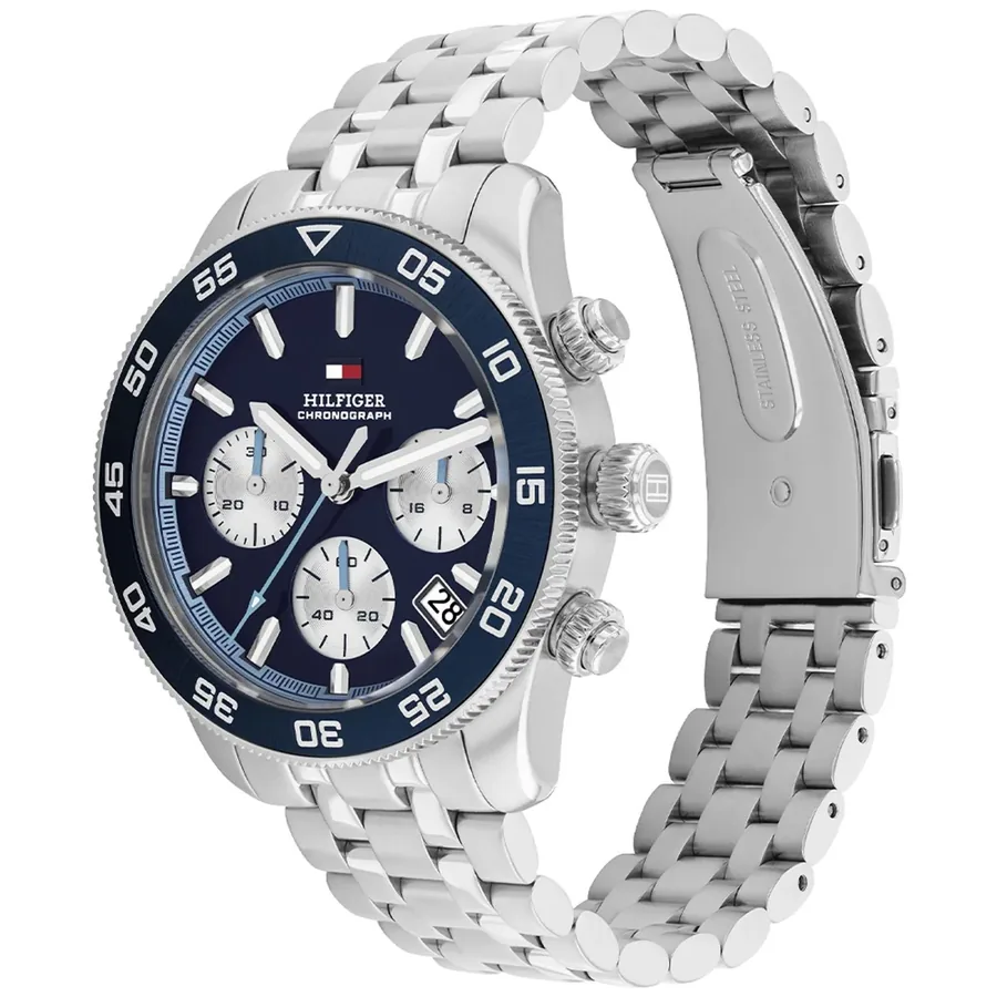 Tommy Hilfiger TH85 Chronograph 41mm Blue Dial, view 4