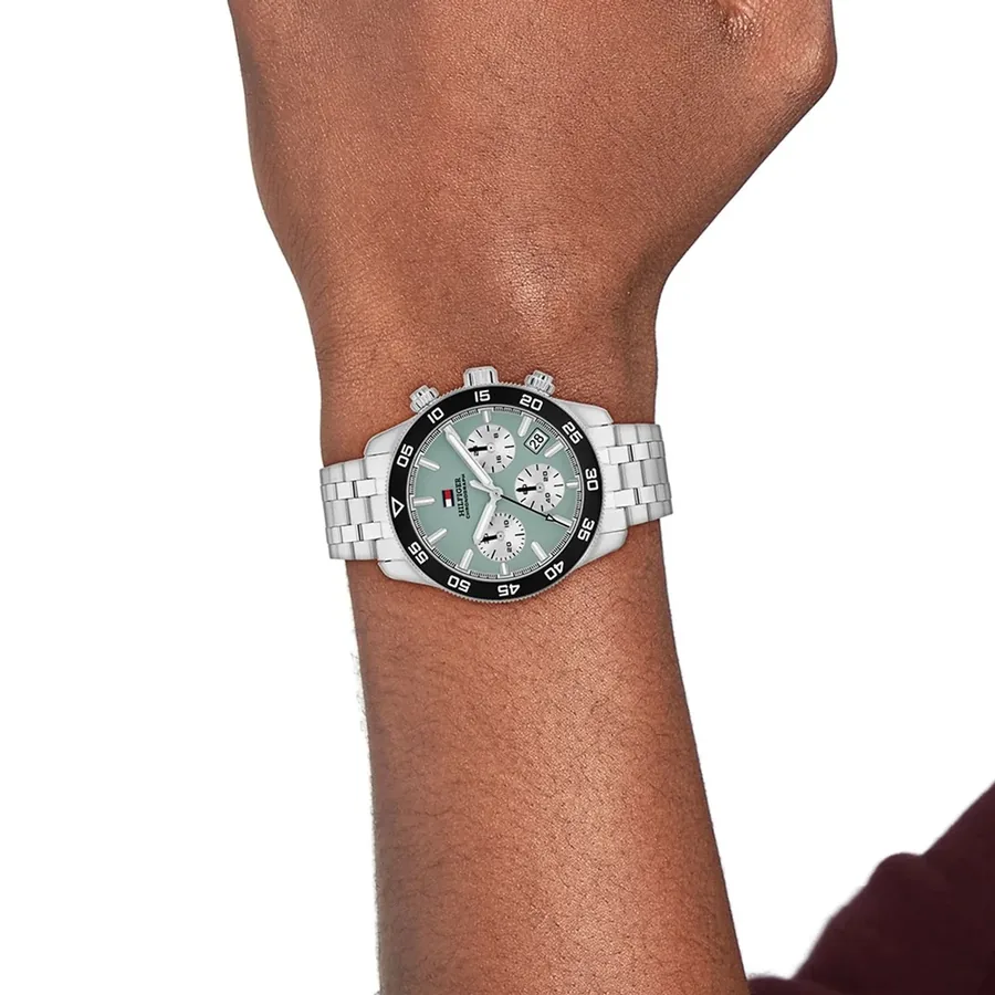 Tommy Hilfiger TH85 Chronograph 41mm Blue-Green Dial, view 2