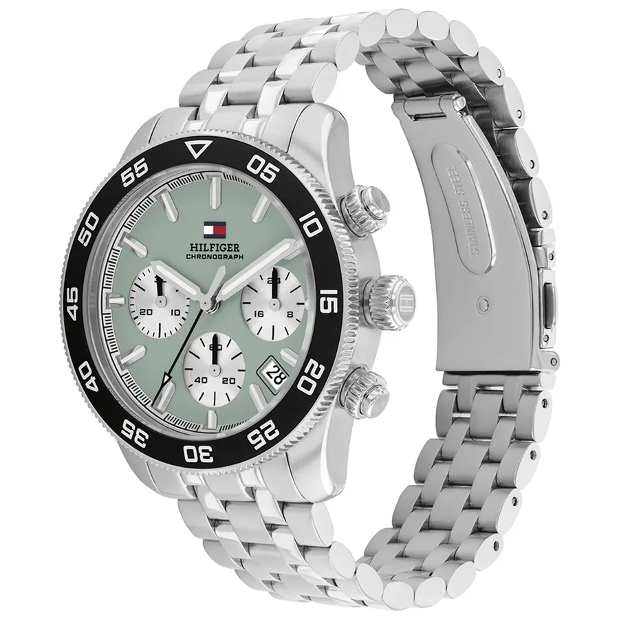Tommy Hilfiger TH85 Chronograph 41mm Blue-Green Dial, view 4