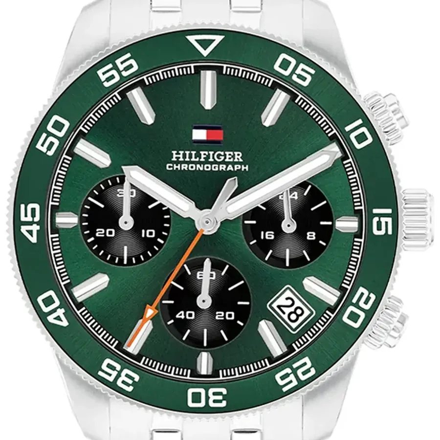 Tommy Hilfiger TH85 Chronograph 41mm Green Dial, view 2