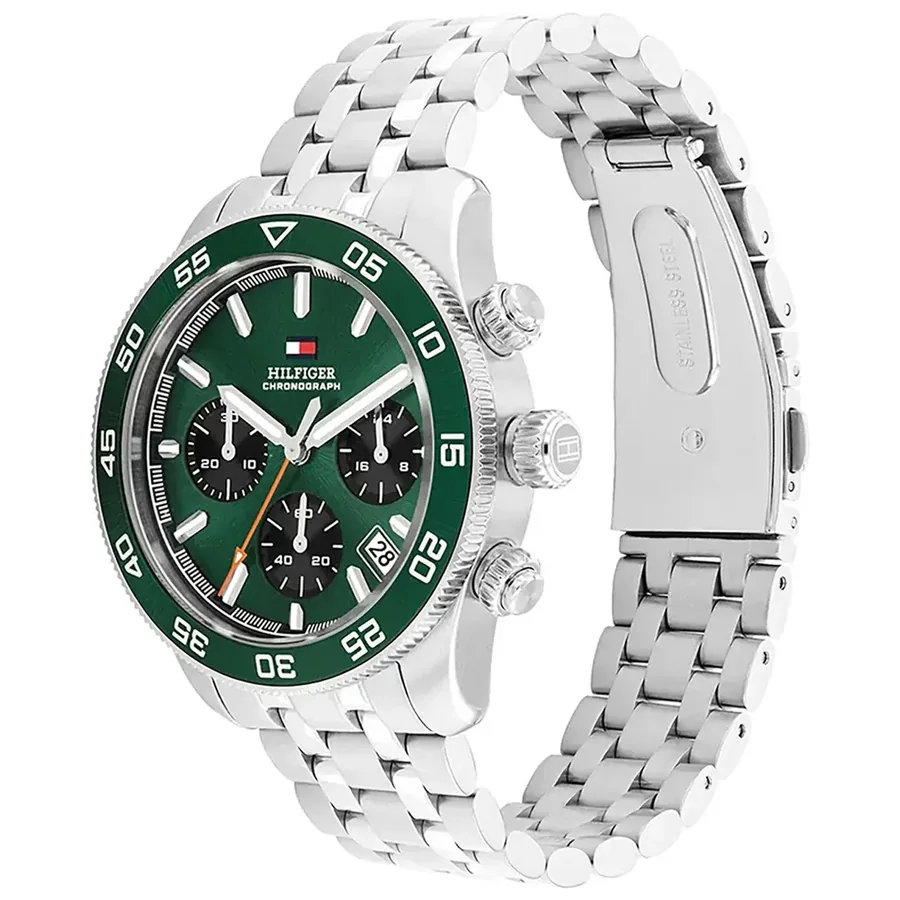 Tommy Hilfiger TH85 Chronograph 41mm Green Dial, view 3